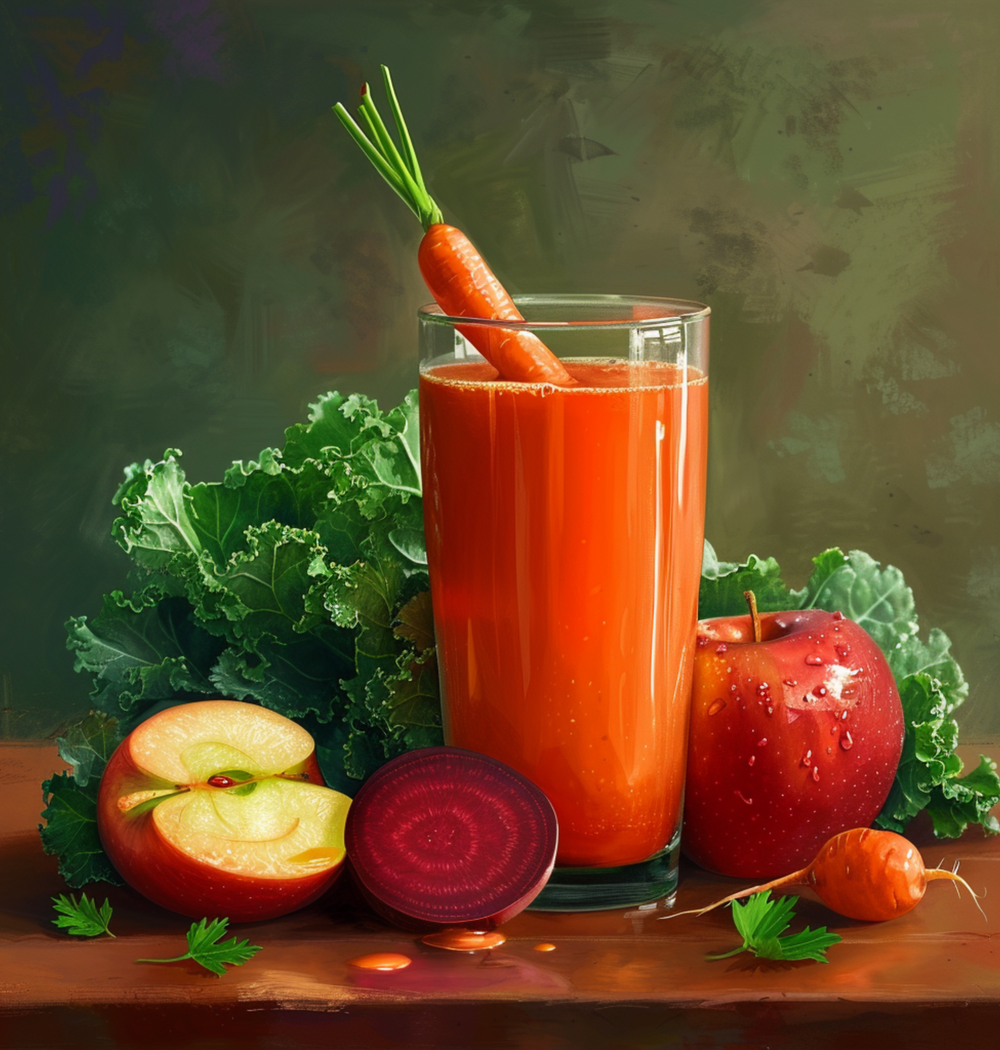 Heart-Healthy Superfood Juice Blend: Natural Cholesterol Control & Energy Boost