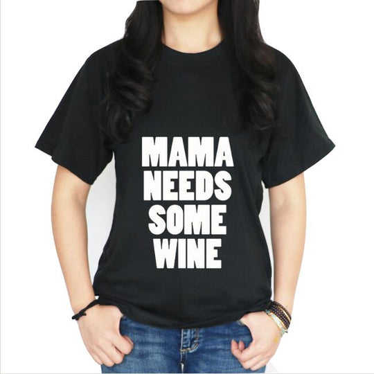 Mom's Wine Time Tee - Comfy & Chic