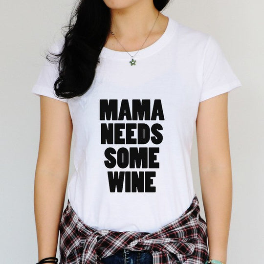 Mom's Wine Time Tee - Comfy & Chic