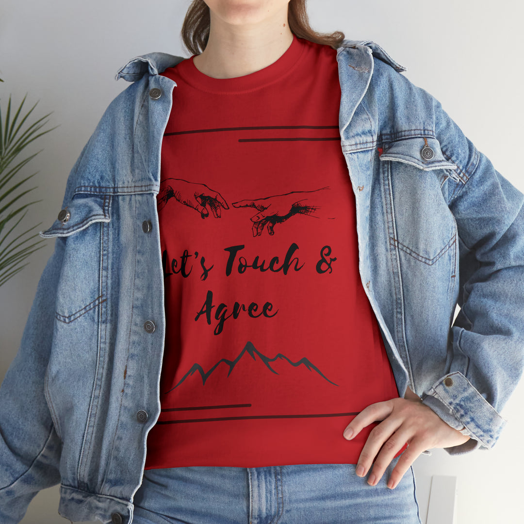 Let's Touch and Agree Couples Matching T-shirts