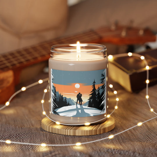 Sacred Love at Summit Sunset: Aromatherapy Soy Candle for Connection, Romance & Spiritual Rejuvenation