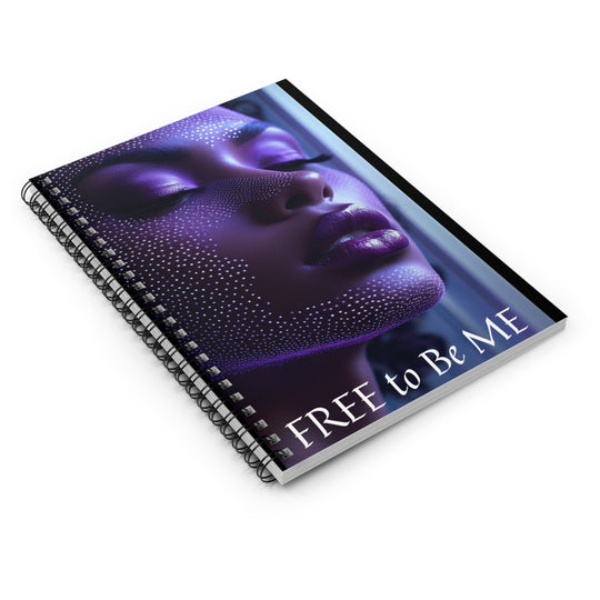 Purple Haze Dreamer Notebook - 'Free to Be Me' Edition