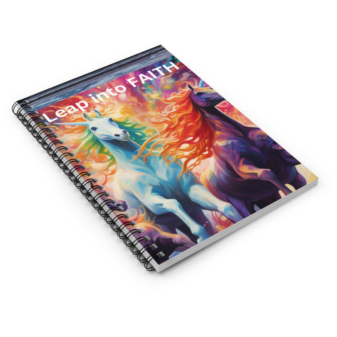Majestic Unicorns: Enchanted Leap Notebook
